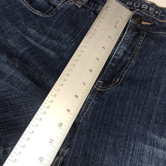 ALFRED SUNG VINTAGE WIDE LEG JEANS 20Wx30 ⭐ - Picture 7 of 9